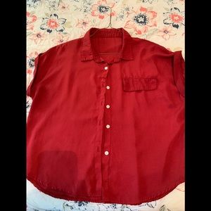 Red blouse